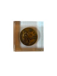 Commemorative Coin For 90th Anniversary Of Aleppo Temple Aaonms (DR)