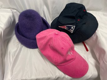 Patriots Hat, Adam Body By Lily Scott, Wool Hat. (mB)