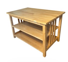 Mission Style Double Tiered Coffee Table (LR2)