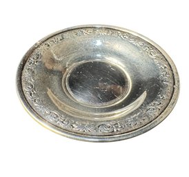 Sterling Silver Engraved Small Dish