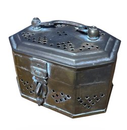 Chinese Brass Cricket Cage (B)