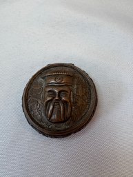 Brass Tricket Pill Box