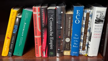 Shelf Full Of Assorted Books E (BL)