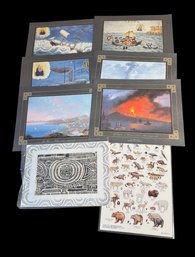 Art Prints 8pc Italian, Polynesian Etc (LR2)