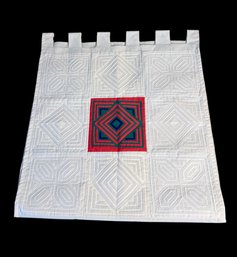 Quilted Geometric Wall Hanging Tapestry A (LR2)