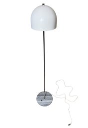 Marble Base Step On Floor Lamp With Mushroom Shade (BR2)