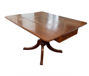 Solid Wooden Drop Leaf Dining Table (K)