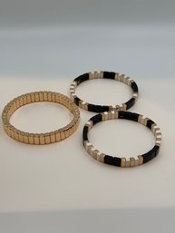 Tila Tile Stretchy Bracelets-NWOT
