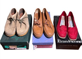 Evan Picone, Naturalizer, And Clark Womens Shoes Size 6.5 In Original Boxes (BR1)