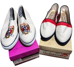 Jacques Cohen & Liz Caliborne Womens Slip-on Shoes Size 6.5 In Original Boxes (BR1)