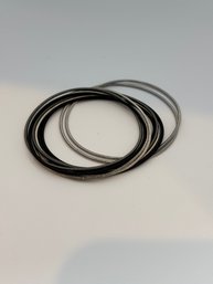 10 Stainless Steel Spring Bracelets By Emerson & Oliver