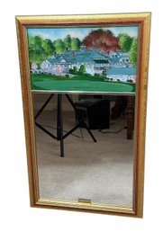 Winchester Country Club Painted Gilded Wall Mirror (BR2)