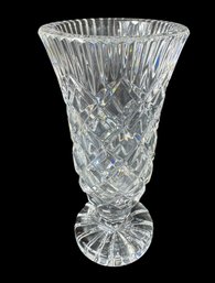 Waterford Crystal Diamond Pattern Vase