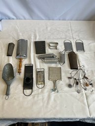 Metal Cheese & Nutmeg Graters