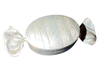 Sterling Silver Candy Shaped Trinket Box