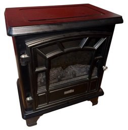 DuraFlame Electric Stove Space Heater Works! (LR)