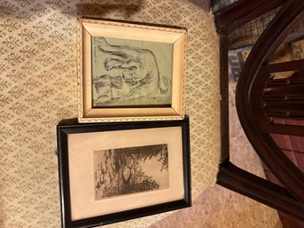 Etching And Howland Sketch