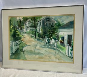 Nordia Kay Original Water Color Painitng, Signed