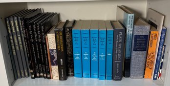 Shelf Full Of Assorted Books E (BH)