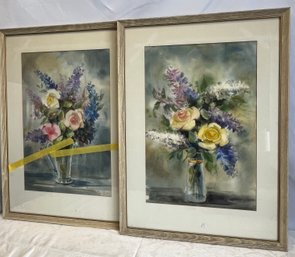 Pair Of Water Color Paintings