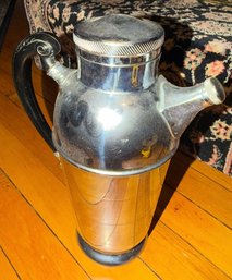 Art Deco 1930s Cocktail Shaker Krome Kraft By Farber Bros (DR)