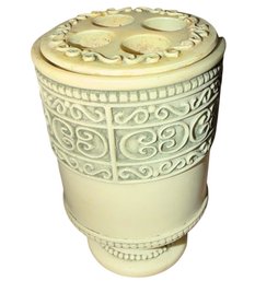 Ornate Bathroom Toothbrush / Razor Holder (BA)