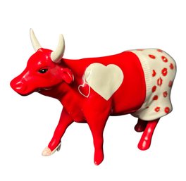 Cow Parade Moochoo Amor Cow Figurine