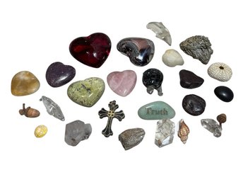 Gemstones, Shells, Rocks & Small Figurines (BS)