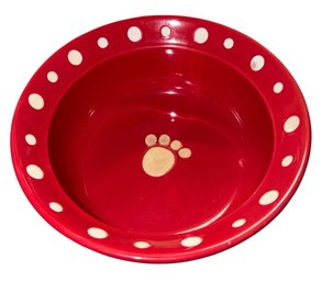 Large Ceramic Doggie Water Dish (B)
