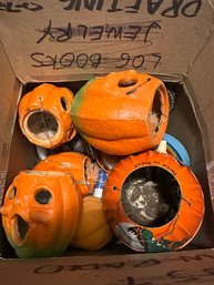 Box Of Vintage Halloween