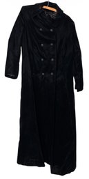 Ladies Garment Workers Union Black Velvet Coat (BR2)