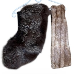 Genuine Fur Stoles 2pc (BR2)