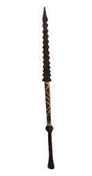 Kiribati Style Carved Wooden Sword (BS)