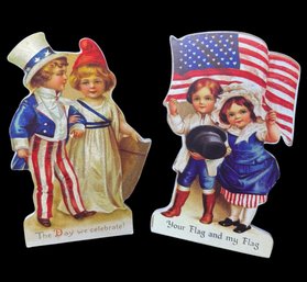 Bethany Lowe Designs Patriotic Decor Pair