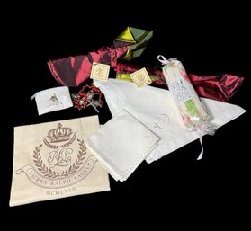 Ralph Lauren Bag, Rosary Beads, Apron & More!