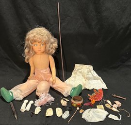 A Doll And Random Doll Parts