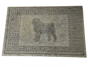 Outdoor Pug Themed Welcome Mat (Y)