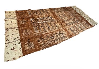 Polynesian Tapa Cloth Extra Large Wall Art (BLR)