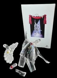 Swarovski Crystal Masquerade Clown Figurine