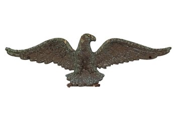 Weathered Outdoor Metal Hanging Eagle (Y)