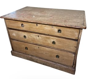 Antique Wooden Chest Of Drawers (BLR)