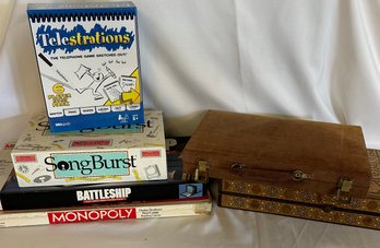 6 Board Games (B) Vintage