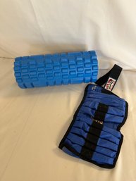Rumble Roller And All-pro Wast Weights (B)