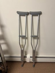 Pair Of Crutches (B)