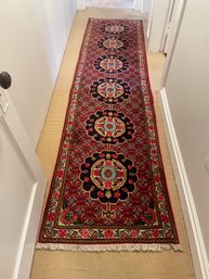 Oriental Hand Knotted Runner