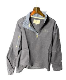 F.L. Woods Marblehead Greens Quarter Zip Jacket Size Medium