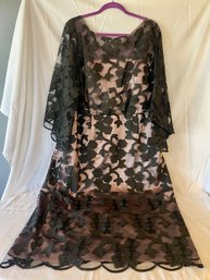 J S Collections Lace Dress 16W