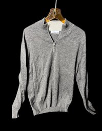 Premium Royal Baby Alpaca Fur Sweater By The Andover Shop Size Medium