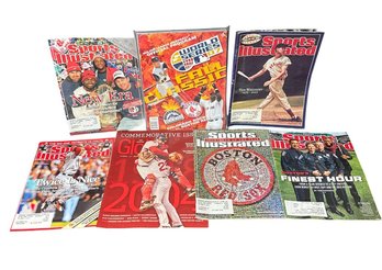 Boston Red Sox Cover Magazines 7pc (LR)