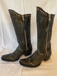 Old Gringo Black Leather Boots